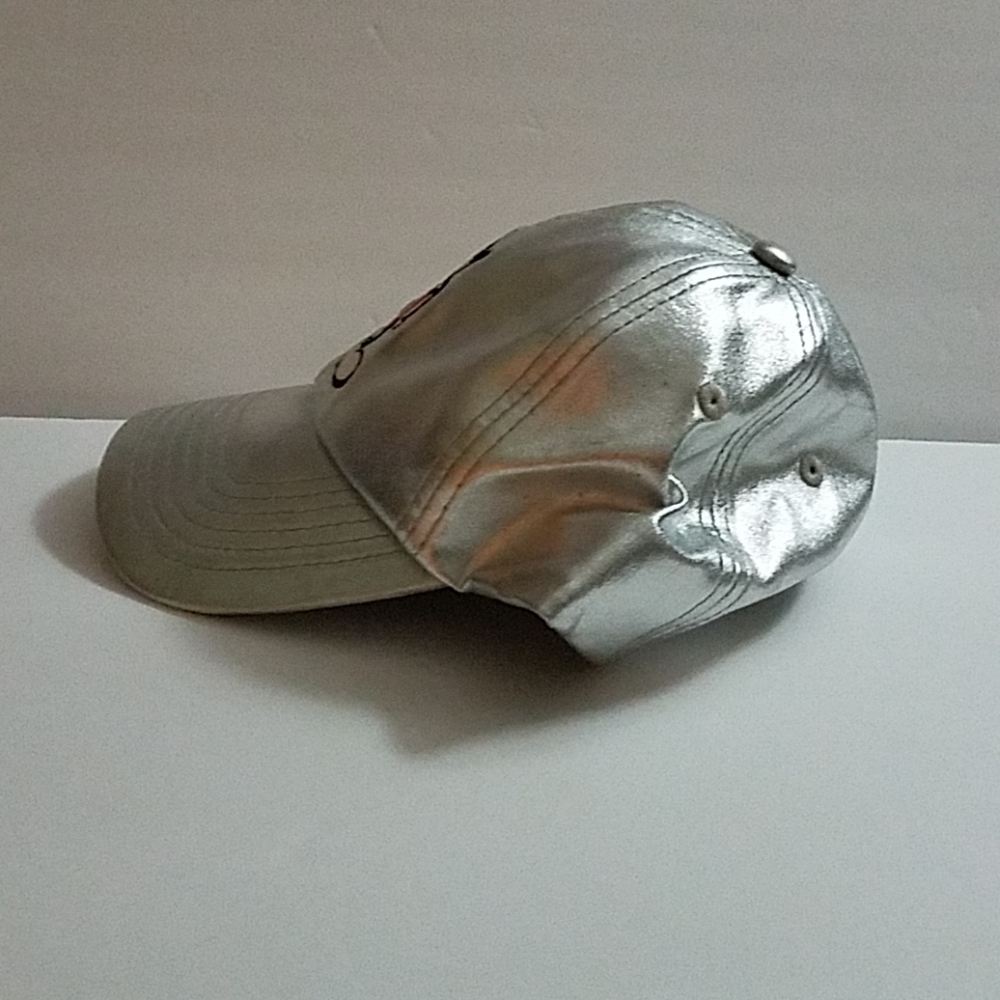 Silver Mickey Mouse Baseball Cap - image 2